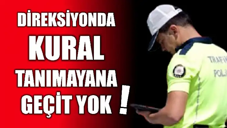 Polis affetmedi