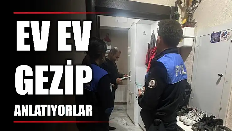Polis ekipleri sahada