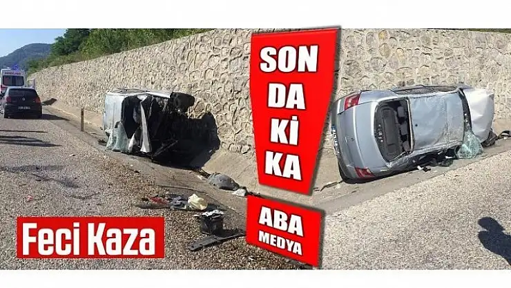 POTBAŞINDA FECİ KAZA!