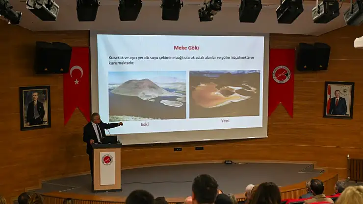 Prof. Dr. Aydın, '2030 yılına kadar su kaynaklarında yüzde 10 azalma bekleniyor'