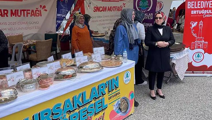 Pursaklar'ın yöresel lezzetleri görücüye çıktı