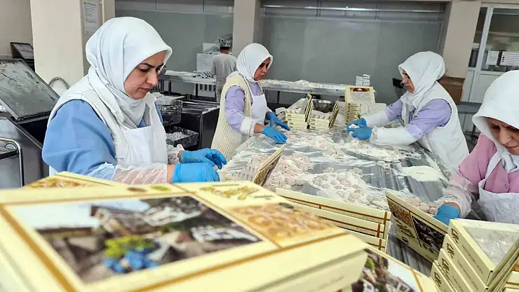 Ramazan Bayramı'nda Safranbolu'da 300 ton lokum satılması bekleniyor