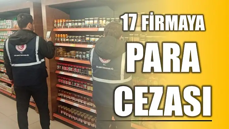 Ramazan öncesi denetim yapıldı