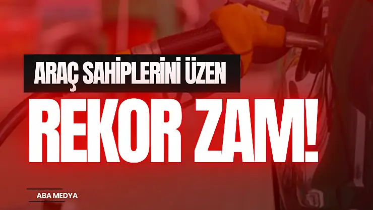 Rekor zam, araç sahiplerini üzecek!