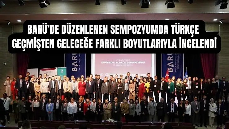 Rektör Akkaya'dan 'Ortak Türk Alfabesi' vurgusu