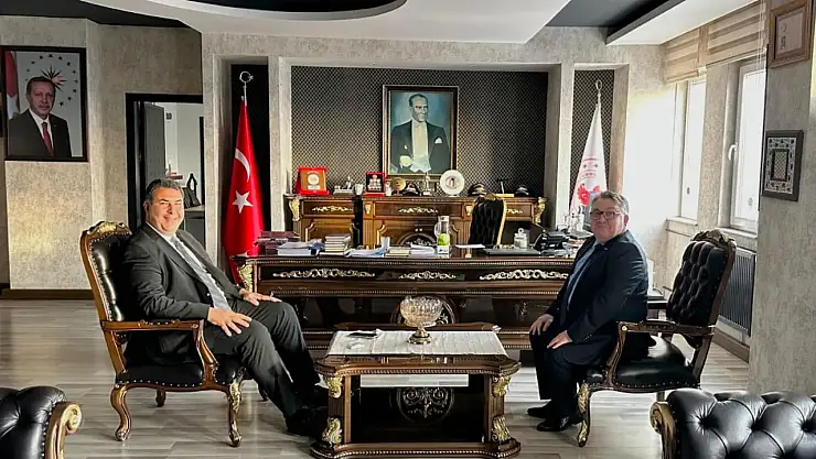 Rektör Özölçer'den Karadeniz Ereğli Kaymakamı Yılmaz'a ziyaret