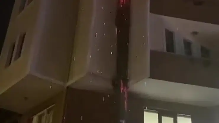 Safranbolu'da baca yangını korkuttu