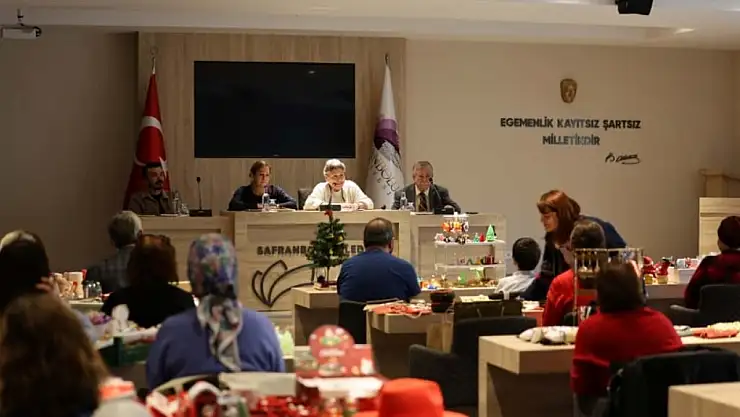 Safranbolu'da yılbaşı panayırı için yoğun ilgi