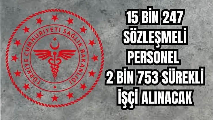 Sağlık Bakanlığı duyurdu