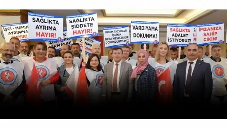 Sağlıkta ayrıma 'hayır' dediler...
