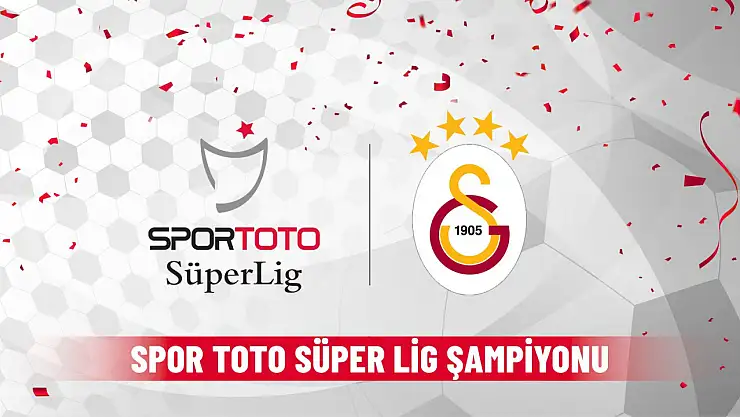 Şampiyon Galatasaray