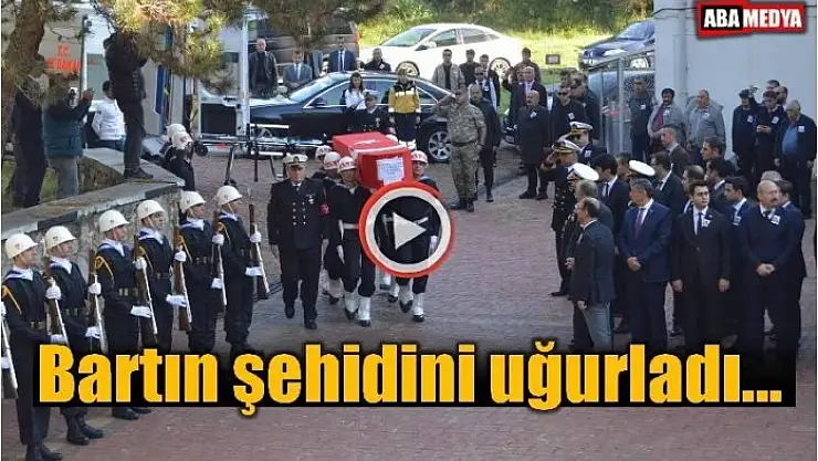 ŞEHİT TÖRENİNDE DUYGU DOLU ANLAR YAŞANDI