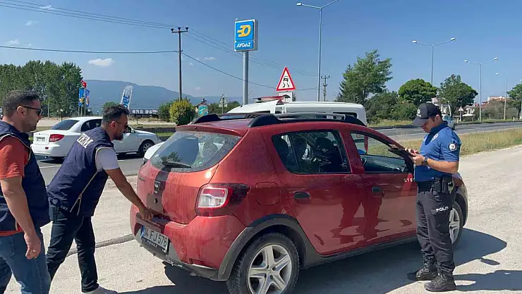 Araçlar tek tek denetlendi