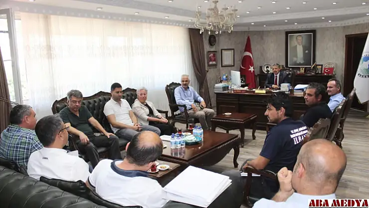 Sel çalışmaları görüşüldü