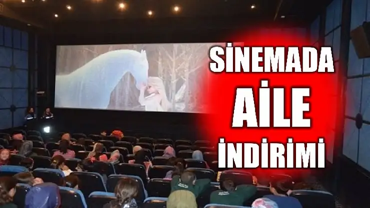 Sinema biletlerinde indirim uygulanacak
