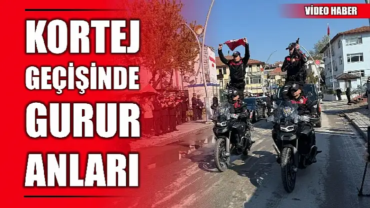 Sirenler çaldı, araçlar art arda sıralandı
