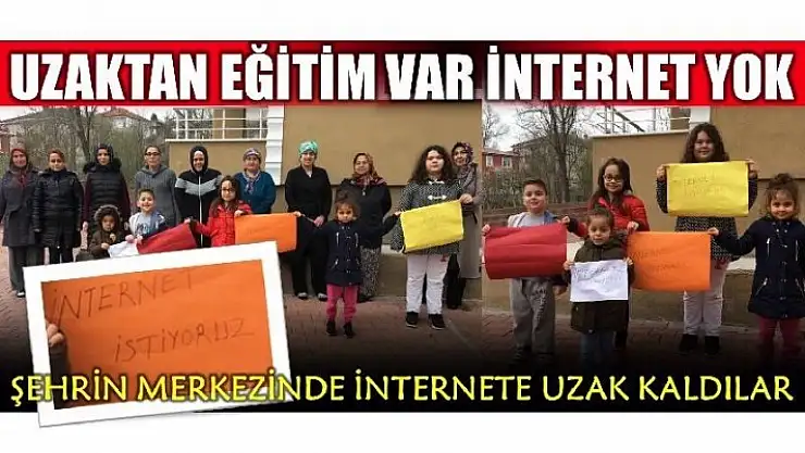 SİTE SAKİNLERİNDEN İNTERNET ÇAĞRISI