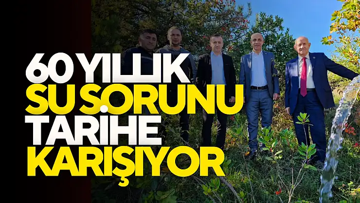 Su Sorunu Tarihe Karışıyor