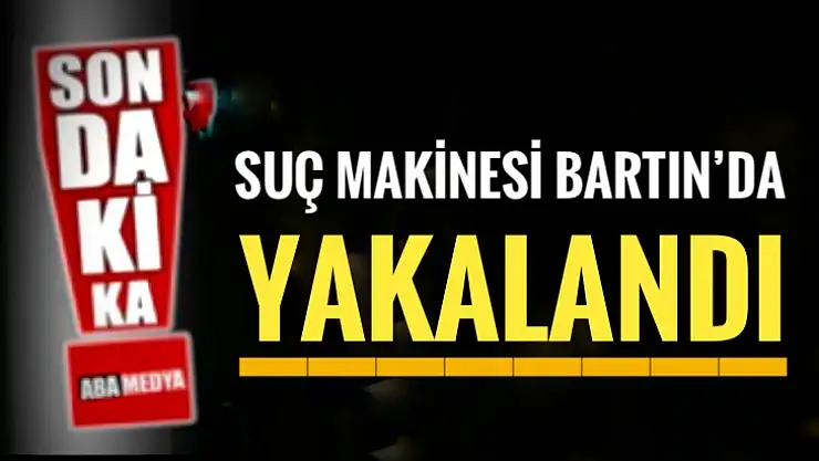 Suç makinesi yakalandı
