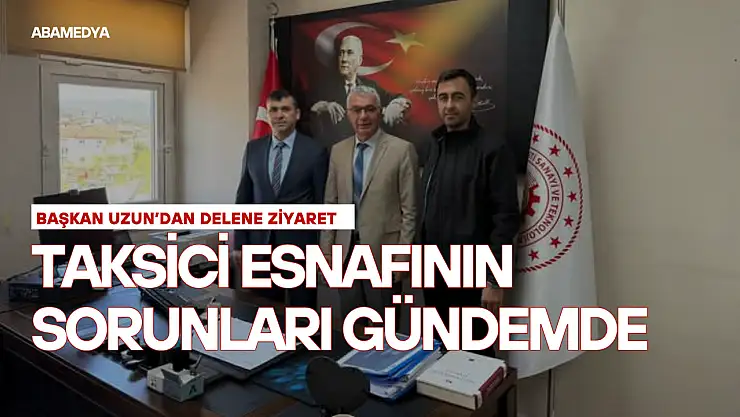 Taksici Esnafının Sorunları Gündemde