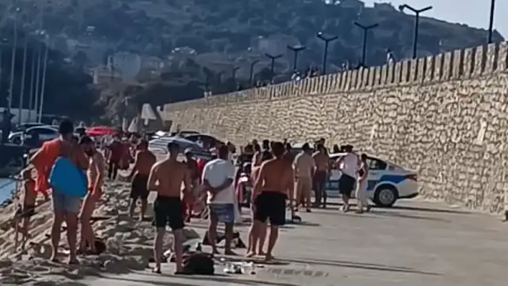 Kavgayı polis önledi