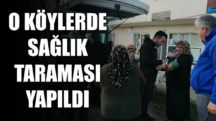 Tarama çalışmaları devam edecek