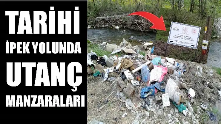 Tarihi İpek Yolu çöplük oldu