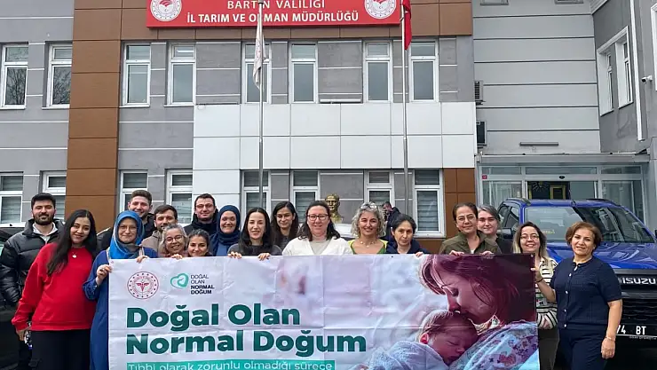 Tarım Müdürlüğünde normal doğum anlatıldı