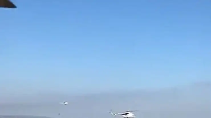 Ekiplerin havadan ve karadan müdahalesi devam ediyor