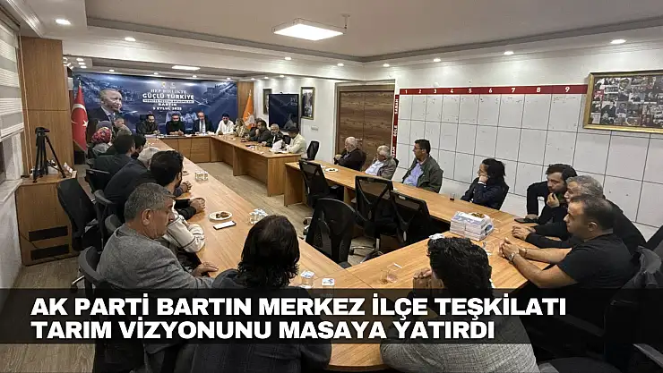 Tarım Vizyonunu Masaya Yatırdı