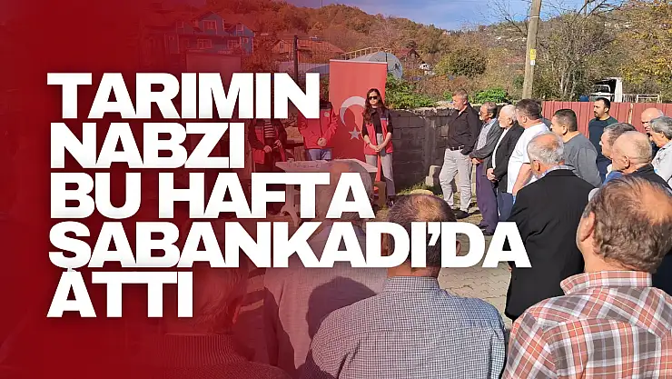 Tarımın Nabzı Bu Hafta Şabankadı'da Attı