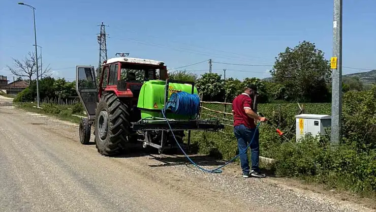 Taşköprü Belediyesi'nin haşereyle mücadele çalışmaları başladı