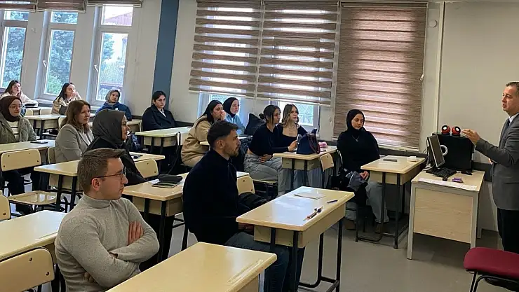 Tecrübelerini öğrencilerle paylaştı
