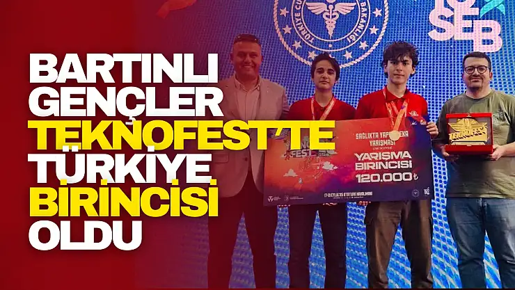 TEKNOFEST'te Türkiye Birincisi Oldu