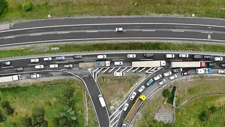 TEM'in Bolu'dan Karabük'e geçişi 18 gün ulaşıma kapalı