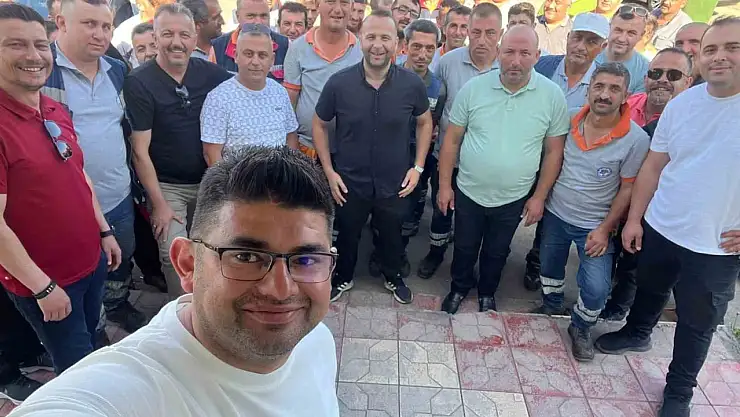 Temizlik İşleri Müdürlüğü'nde bayramlaştılar