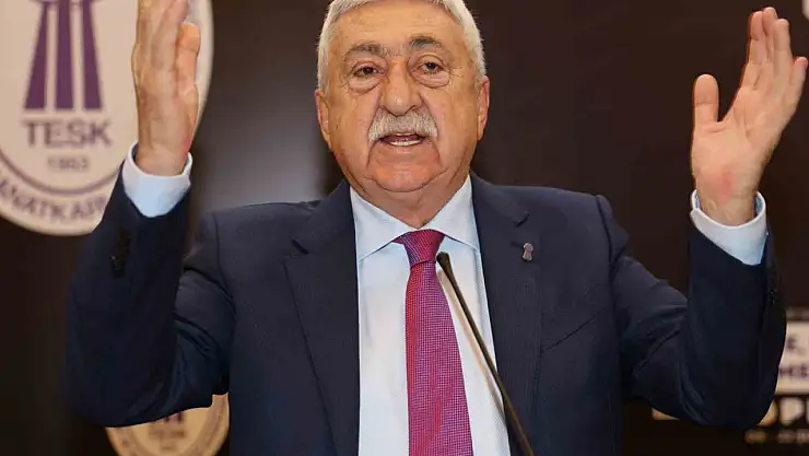 TESK Başkanı Palandöken: 'Girişimciliğin önündeki en büyük engel yüksek faiz ve maliyetlerdir'