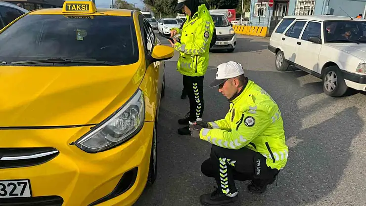 Ticari taksilere kış lastiği uygulaması