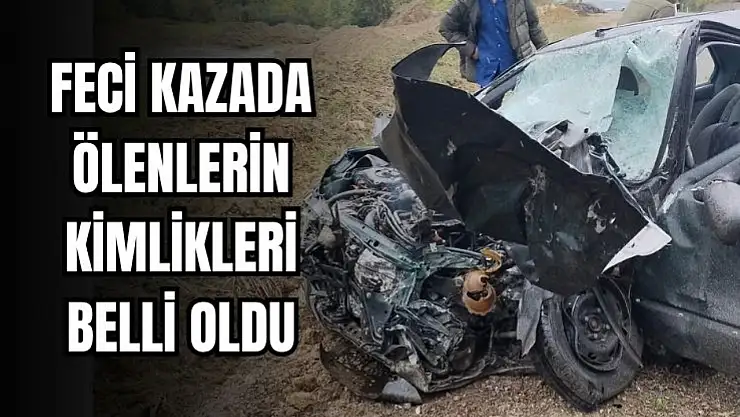 Tır otomobille çarpıştı 2 ölü