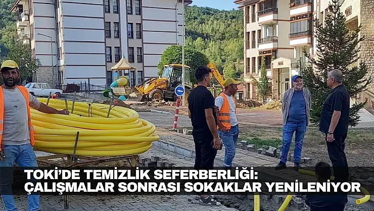 TOKİ'de Temizlik Seferberliği