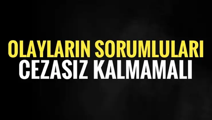 Tribün terörü cezasız kalmamalı