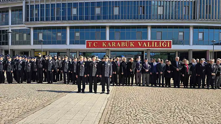 Türk Polis Teşkilatı'nın 180. Yılı Karabük'te törenle kutlandı