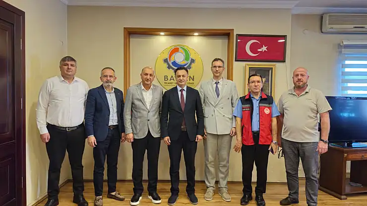 Türkmen'den Bartın TSO'ya ziyaret