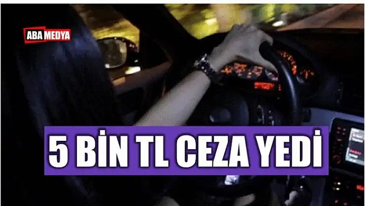ÜFLEMEDİ 5 BİN TL CEZA YEDİ! BARTIN