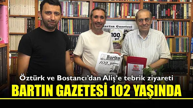 Ulu çınarımız Bartın Gazetesi 102 yaşında
