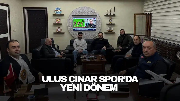 Ulus Çınar Spor'da Yeni Dönem