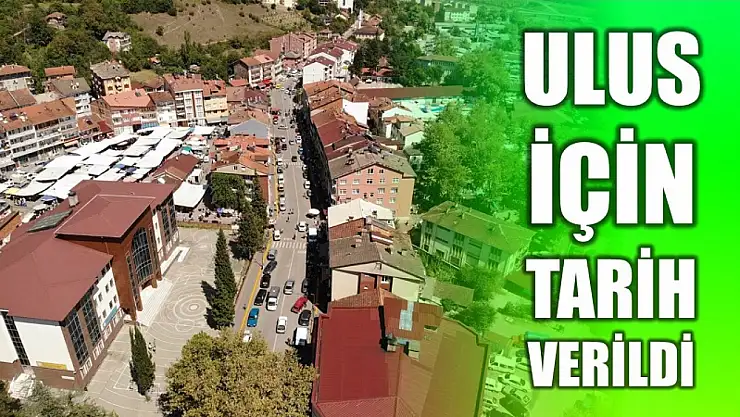 Ulus'ta doğalgaz için tarih belli oldu