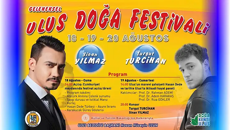Ulus'ta festival coşkusu yaşanacak