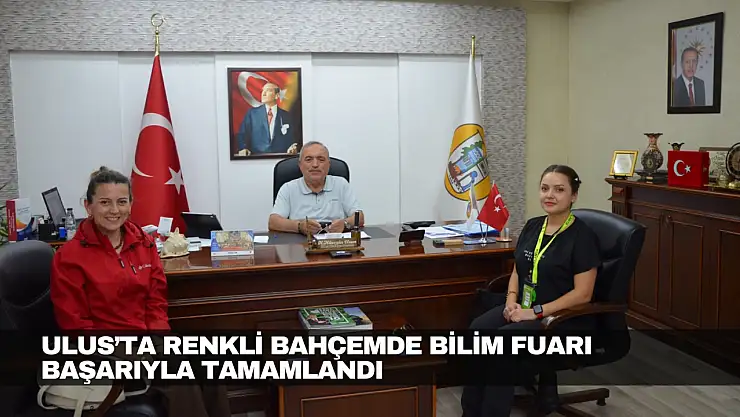 Ulus'ta Renkli Bahçemde Bilim Fuarı Başarıyla Tamamlandı