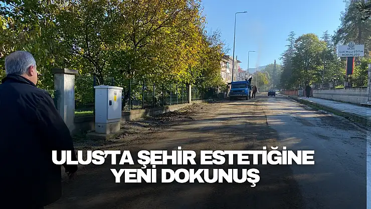 Ulus'ta Şehir Estetiğine Yeni Dokunuş